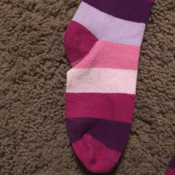 Vintage Gymboree Pretty in Plum striped tights Age 5-7 - Picture 4 of 6